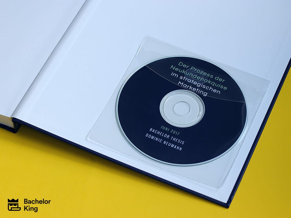 Softcover Design - CD Hülle