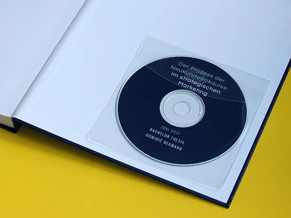 Hardcover Retro - CD Hülle
