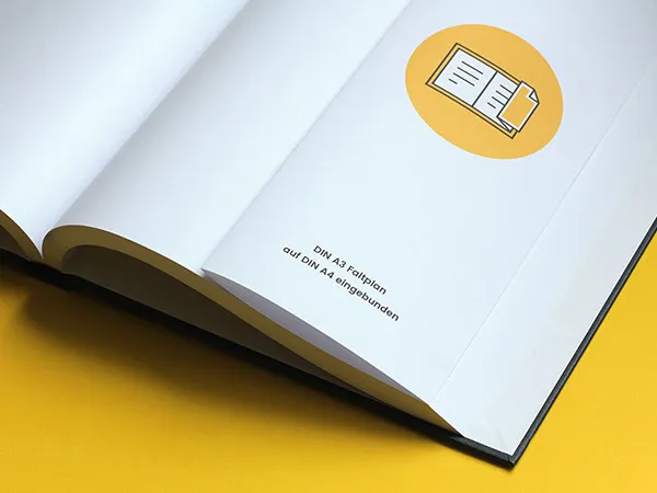 Hardcover Retro - Faltpläne