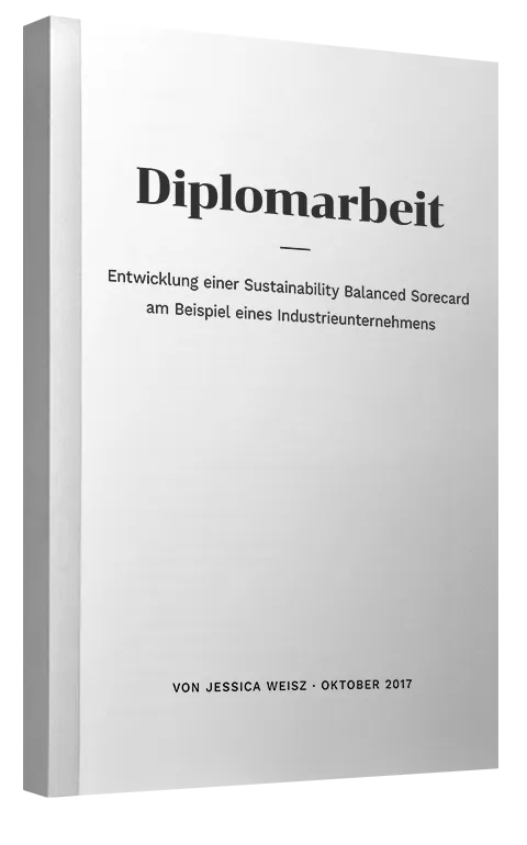 Diplomarbeit als Klebebindung