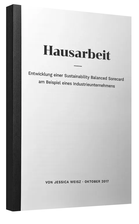 Hausarbeit drucken und binden