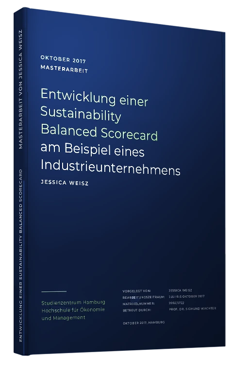 Masterarbeit als Hardcover Design